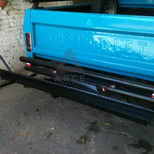 Envidiosa acero doble con tope al frente (Porta Motos)