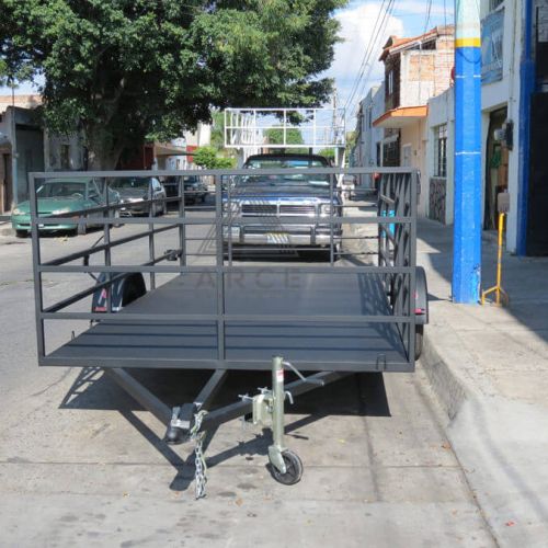 Caja Abierta para usos varios con rampa lateral y trasera